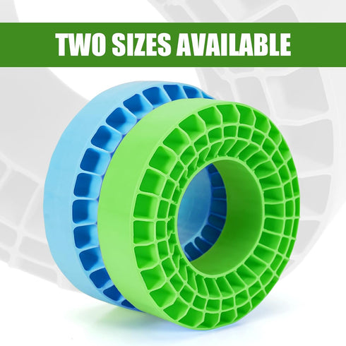 INJORA Silicone Rubber Inserts Foam for 106-108mm 1.9" Tires, Small Green