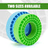 INJORA Silicone Rubber Inserts Foam for 106-108mm 1.9" Tires, Small Green