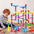 Meland Marble Run - 132Pcs Marble Maze Game Building Toy for Kids, Marble Track Race Set & STEM Learning Toys for Ages