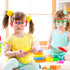 15 PCS Building Blocks Party Favors - DIY Creative Glasses for Kids Birthday Carnival Party Games Decorations