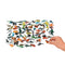 Fun Express Plastic Sea Creatures, Bulk 90 Pack - Includes Shark, Seal, Seahorse, Crab, Octopus and More, Toys for