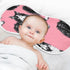 YEGAME Set 1 11 22 Inch Muslin Baby Burp Cloths of - Cat Super Absorbent Cotton Burping Rags Soft Baby Washcloths