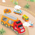 2-4 3-5, 5 1 3+. Veslier Toddler Toys Car for Boys Girls Age in Carrier Transport City Vehicles Toys,Kids Toy Cars