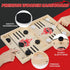 2 6 Large Fast Classic Slingshot Puck Game, Wooden Hockey Board Games for Family Night, Table Game for Adults and Kids