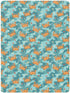 Jynexis 52x28 Crabs Underwater Blue Print Baby Crib Sheets, Cotton Fitted Crib Sheet, Soft Breathable, Fits Standard