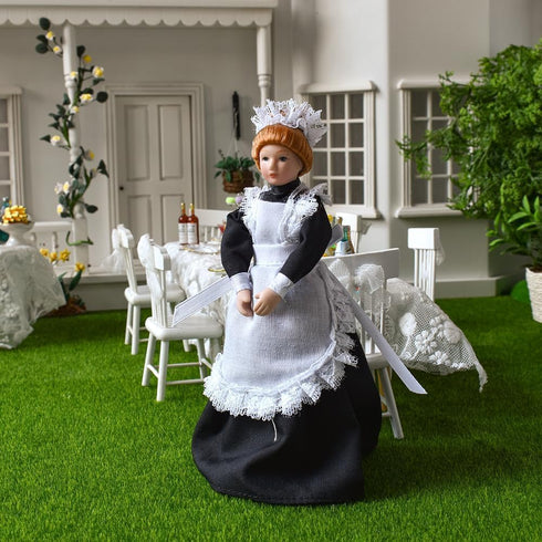 1 12 6 inch Set iland Victorian Dollhouse People for Scale Accessories Miniature Dolls for Dollhouse Little People