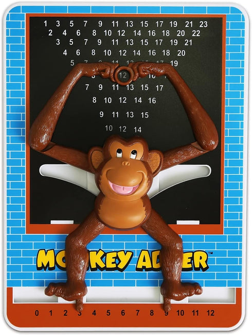 POPULAR PLAYTHINGS Monkey Addition Calculator, Math Learning Toy for Children Ages 4 and Older