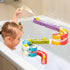 Duck Slide Bath Toys for Kids Ages 4-8, Wall Track Building Set for 3+ Year Olds, Fun DIY Kit for Bathtub