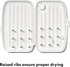 OXO Tot Compact Travel Drying Rack with Bottle Brush - Gray