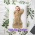 2-Pack, 100% 2-Way 3-6 Swaddle Blanket Sack Cotton Baby Sleep Sack, Arms Up Design with Zipper, Breathable Newborn