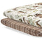 Pobibaby 2 Pack Premium Pack N Play Sheets, Fitted for Standard Pack and Plays, Stylish Woodland Pattern