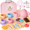 iAOVUEBY Silicone Tea Set for Toddlers, Tea Party Set for Little Girls,