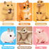 6PCS Animal Toys for Toddlers, Sensory Toys Cute Farm Animal Figures Pocket Pets Toys for Kids Includes Dog, Rabbit