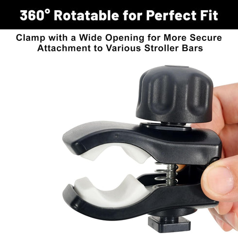 Eiszhjk Stroller Snack Tray Compatible with Evenflo, with Stroller Cup Holder Attachment, Stays in Place Tray