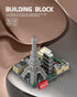 Set, 2324 Bricks,3D dOvOb Architecture Paris Skyline Micro Mini Blocks Building Pieces Puzzle Collection Model Kit