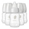 Evenflo Feeding Premium Proflo Venting Balance Plus Standard Neck Baby, Newborn and