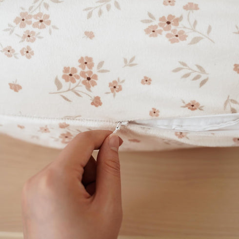 2 Pack Konssy Nursing Pillow Covers, Soft and Comfortable Nursing Cover for Breastfeeding Pillows, Pillow Slipcover