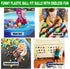 LANGXUN Soft Plastic Ball Pit Balls, Ideal Gift for Baby Toddler Birthday, Ball Pit Play Tent, Party Decoration