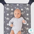 Set, Pack The Peanutshell Mini Crib Fitted Sheets Playard, Play Sheets, Playpen, Elephant Stars