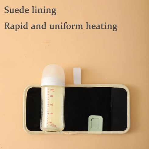 Settings Baby Bottle Warmer,Keep Milk Warm Only (No Heating,Keep Warm only) Temperature Digital USB Portable Warming