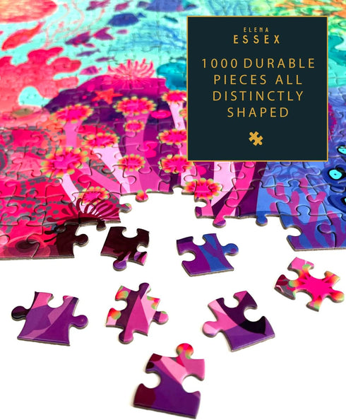 1000 1000 20 28 inches Elena Essex Puzzles for Adults Pieces - Ocean Deep | Jigsaw Puzzles Pieces for Adults | Colorful