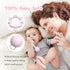 Teething Toys for Babies 6-12 Months, 2-in-1 Rattle and Teether Toy for Soothing Sore Gums, Food Grade Silicone