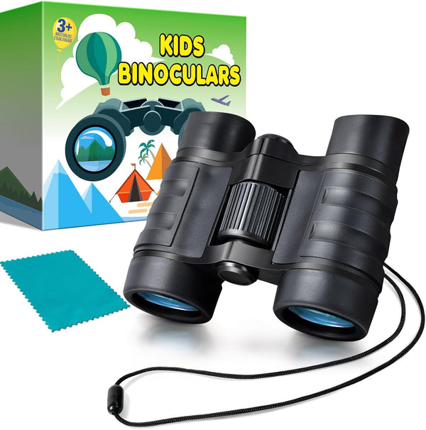 Kids Binoculars for Ages 3-12 - Perfect Outdoor Gifts for Bird Watching and Exploration