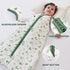 2-Way Zipper,2.5 Unisex(Plant,0-6 Mosebears Sleep Sack Baby Winter Wearable Blanket with TOG Cotton Sleep Sack Months)