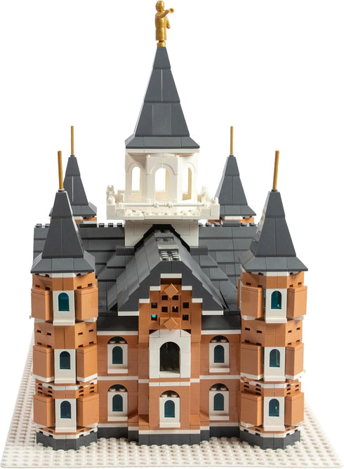 Nativity Bricks Set 1570-Piece 12+, Provo City Center Temple Building Advanced Model, Compatible with Standard Blocks