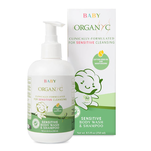 Maternity Bundle: Organyc Baby Shampoo & Body Wash with Feminine Wash