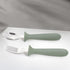 6 Pack Toddler Utensils, Kids Silverware with Silicone Handle, Safe Spoons and Forks Set