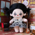 20cm CALEMBOU Plush Doll, Cotton Doll with Skeleton, Cute Anime Plushies Soft Stuffed Dress Up Doll, Kawaii Plush Toys