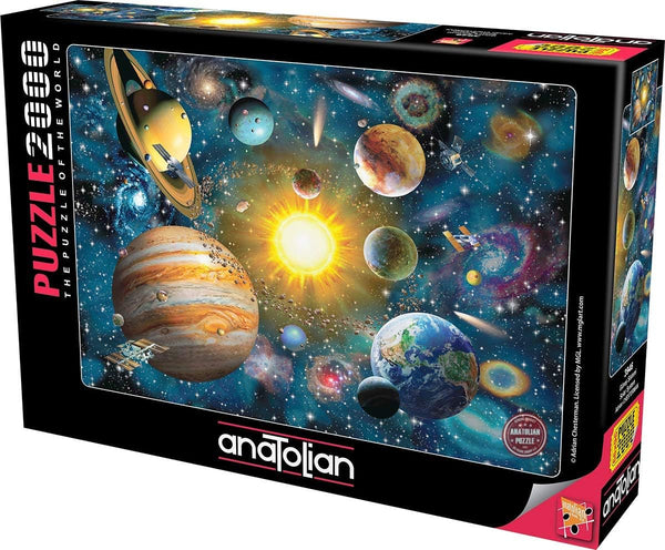 Anatolian Puzzle - 2000 Piece Jigsaw Puzzle, Solar System, Code: 3946, Multicolor