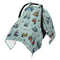 Mazeann Golf Car Car Seat Cover Baby Breathable Soft Infant Carseat Covers Canopies