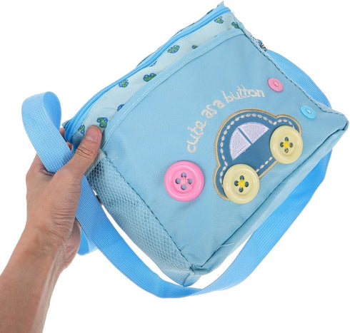 Mummy Stylish Grey Diaper Handbag for Nursery Essentials