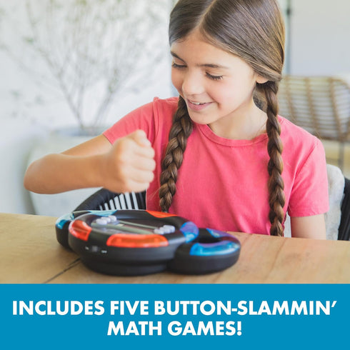 Educational Insights Multiplication Slam Electronic Math Game, Handheld Math Game for Kids Ages 8+