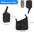 Cozy 2PCS) Stroller Side Bag - Bike/Stroller Organizer, Hook & Loop Easy Attach - Mesh Design, Non-Slip Straps, mom