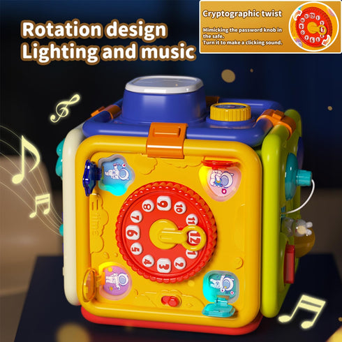 Montessori Toys for 1 2 3 Year Old Toddlers, Busy Board, Educational Activities, Sensory Toys, Birthday Gifts for Boys