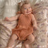 Organic Cotton Lavender & Mauve Muslin Swaddle Blankets for Newborns