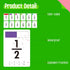 68 1-12, Fraction Flashcards - Funny Math Game Cards for All Fractions Compare and Simplify, Educational Learning Tool