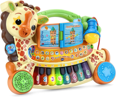 VTech Giraffe Piano - Interactive Zoo Jamz Musical Toy