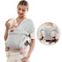 Baby Wraps Carrier Newborn to Toddler, Kangaroo Baby Easy Wearing Wrap, Adjustable Soft Baby Holder Front Chest Sling