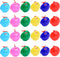 Kids Percussion Instrument Finger Castanets, B bangcool 24Pcs Castanets Creative Musical Instrument