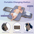 Backpack, Pack RUVALINO Diaper Bag Multifunction Travel Maternity Baby Changing Bags, Large Capacity, Waterproof, Khaki