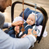 4 Pack Toy Safety Straps - Stretchable Silicone Pacifier Chains for Baby Bottles, High Chair, Cribs, and Strollers