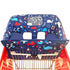 2-in-1 Soft Pillow Attached Shopping Cart and High Chair Cover for Baby, Cotton Padded Cart Cover, Fold'n Roll Style