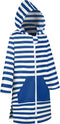 MissShorthair Kids' Hooded Towel Poncho with Zipper Beach Cover-Up with Pocket Swim