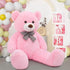 MaoGoLan Huge Pink Stuffed Animals - 47 inch Life Size Cute Teddy Bears for Baby Girls Shower Decorations