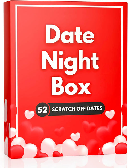 Date Night Box: 52 Fun & Adventurous Scratch-Off Ideas for Couples - Romantic Gift for Birthday, Anniversary