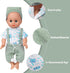 Baby Doll Clothes, 5 Set Knitted Outfit Accessories for 10-12 inch Baby Dolls, 12 inch Doll Clothes for Baby Alive Dolls